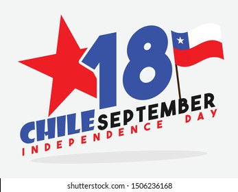 18 Sep with flag for Chile Independence Day