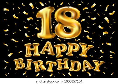 Birthday Card 18 Images, Stock Photos & Vectors | Shutterstock