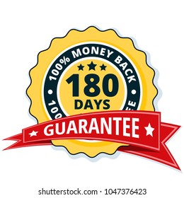 180 Days Money Back illustration