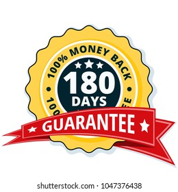 180 Days Money Back illustration