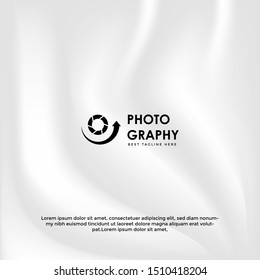 180 degree Camera photography logo icon vector template