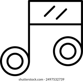 181 - Music Flat Vector Icon Design