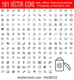 181 Web Icons