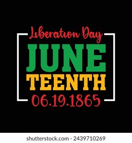 1865 Juneteenth, Black History T-Shirt Design, African American T-Shirt Design.