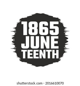 1865 juneteenth graphic, American  holiday 