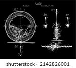 1892 Vintage Unicycle Patent Art