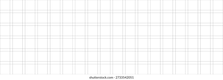 18x6 large scale line grid layout with gutter on transparent background for multi image presentation