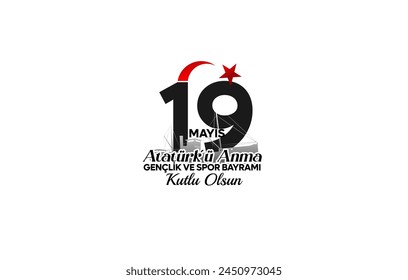 19 mayıs Atatürk'ü Anma Gençlik ve Spor Bayramı  Kutlu Olsun 
Translate: Happy 19 May Commemoration of Atatürk, Youth and Sports Day