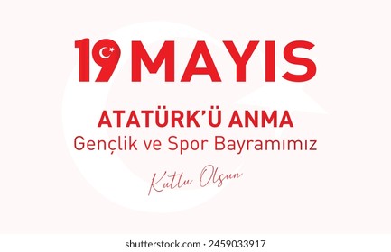 19 Mayıs Atatürk'ü Anma, Gençlik ve Spor Bayramı. 19. Mai, Gedenken an Atatürk, Jugend- und Sporttag