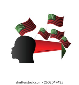 19 june Juneteenth celebration, vector banner