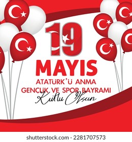  19 de mayo Conmemoración de Ataturk, Día de la Juventud y el Deporte. (Turco: 19 mayis, Ataturk'u Anma, Genclik ve Spor Bayrami) 