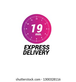 19 minutes Express Delivery