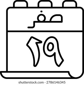 19 Safar Illustration vector Icon Design