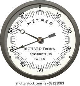 1903 Wright Flyer anemometer airspeed indicator gauge 