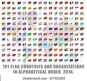 191 all world flag countries and organizations big set collection full list