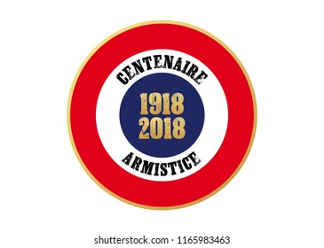 1918-2018 Armistice centenary - Translation : Armistice centenary 1918-2018