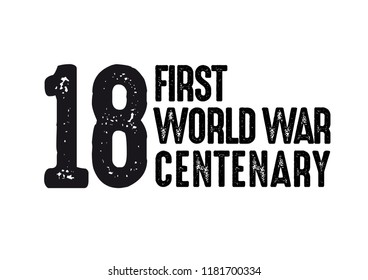 1918-2018 FIRST WORLD WAR CENTENARY - ARMISTICE DAY