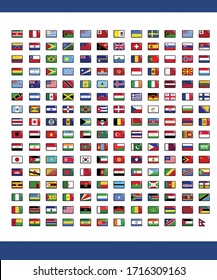 192 National Flags Icon Pack