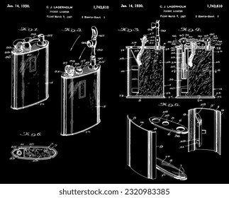 1927 Pocket lighter patent art