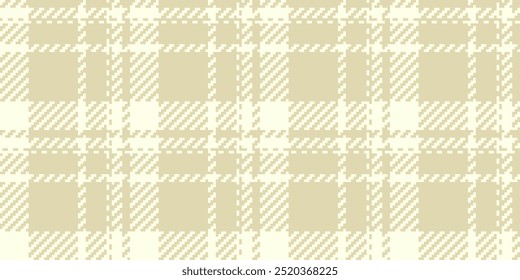 Padrão de 1940 tartã têxtil, xadrez textura vetorial xadrez. Ajustar tecido verificar fundo sem costura em cor clara.