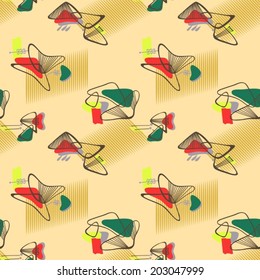 1950's Seamless Retro Pattern