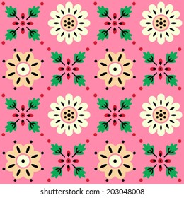 1950's Seamless Retro Pattern