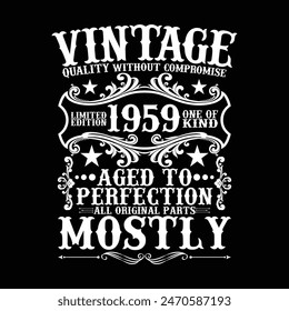 1959, this piece boasts all original parts and has aged to perfection. A timeless classic, it epitomizes vintage charm and enduring quality. Ideal for collectors and enthusiasts, it's a true testament