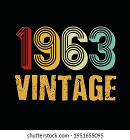 1963 Vintage T-Shirt Design, Best T-Shirt Designs
