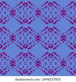 1970 Daisy Flowers, Trippy Grid, Wavy Swirl Seamless Pattern Pack in Orange, Pink Colors.   Vintage Romantic Bloom design.