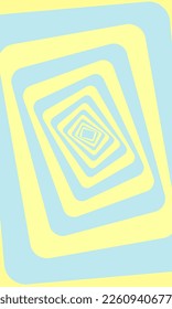 1970 Trippy and Wavy Swirl Pattern. Vintage Psychedelic. Hand-Drawn Vector Illustration. Seventies Style, Groovy Wallpaper, Print. Flat Design, Hippie Aesthetic. Y2K. 70s, 80s, 90s vibes.