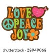 peace and love symbols