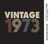 1973 vector vintage retro tshirt design 