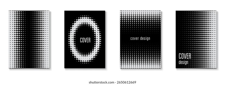 Poster Set 1980. Padrão De Onda Branca. Conceito De Verão Com Arte Mínima. Quadro Linear Com Design Geométrico. Folheto Preto E Branco Abstrato. Modelo Gráfico. Cartaz preto de 1980