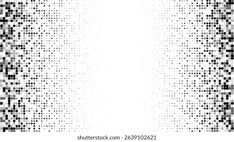 1980 Texture. Modern Tech With Simple Shapes. Young Brand In Minimalistic Frame. Greyscale Line Flyer. Minimalist Grey Poster. Geometric White Background. Trendy 1980 Texture