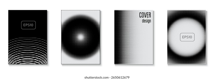 1980 Texture Set (em inglês). Arte Memphis Fresca Com Círculos. Quadro Dinâmico Para Convite Anual. Cartaz Black Business. Linha Branco E Preto Flyer. Pontos Cobertos. Textura Branca de 1980