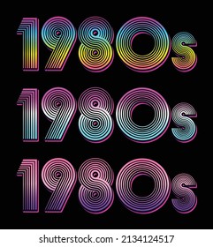 1980s 80s Style Neon Type Svg, Funny Birthday, Birthdate, Birthday Special shirt, poster, thumbnail svg