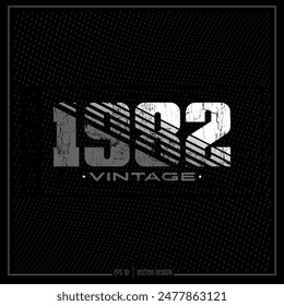 1982, 1982 Vintage, Birthday, Anniversary, Vintage, Year, Age, Old, 1982 Born, Birth Year, Distressed, Classic