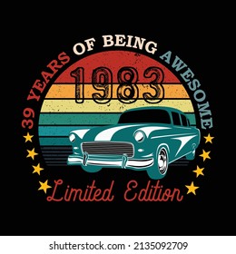 1983 39 years of being awesome