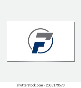 1F INITIAL LOGO DESIGN VECTOR