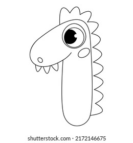 1,Funny Monsters Colorful Numbers, Cute Fantasy Aliens in the Shape of Numerals. Cartoon numbers from 0 to 9 icons are made in the form of human figures with big eyes and face. Arabic numerals. Vector