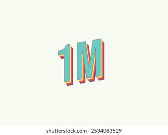 1M Obrigado seguidores, Assinantes