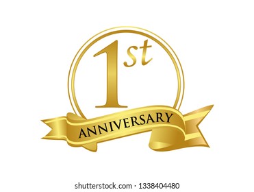 3,546 1st anniversary logo Images, Stock Photos & Vectors | Shutterstock