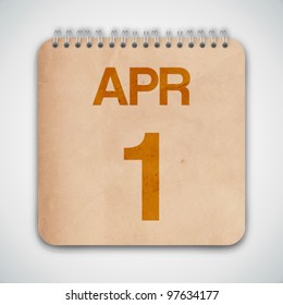 1st April Day Vector