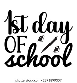 1st Day of School School design