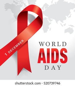 1. Dezember, World Aids Day Poster
