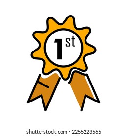 1st first place award winner badge guarantee
