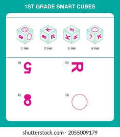 preguntas de cubo inteligente de primer grado