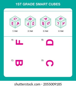 preguntas de cubo inteligente de primer grado