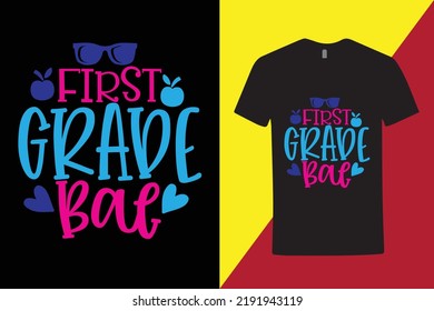 1st Grade T-shirt For High School College Student - Creative High School T Shirt - Cool T Shirt For High School Student 