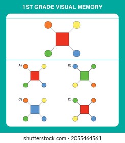 1st grade visual memory questions